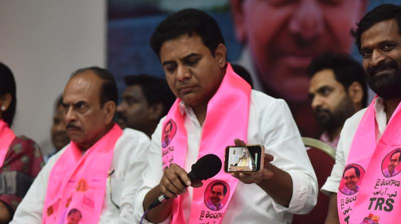 KTR leads TRS in hitting relief at Shah’s claims, assaults ‘nalayak’ PM Modi