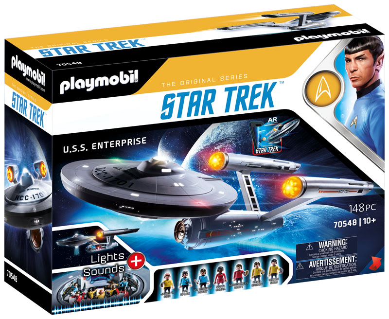 Place $142 on this huge Playmobil Superstar Trek U.S.S. Enterprise characteristic