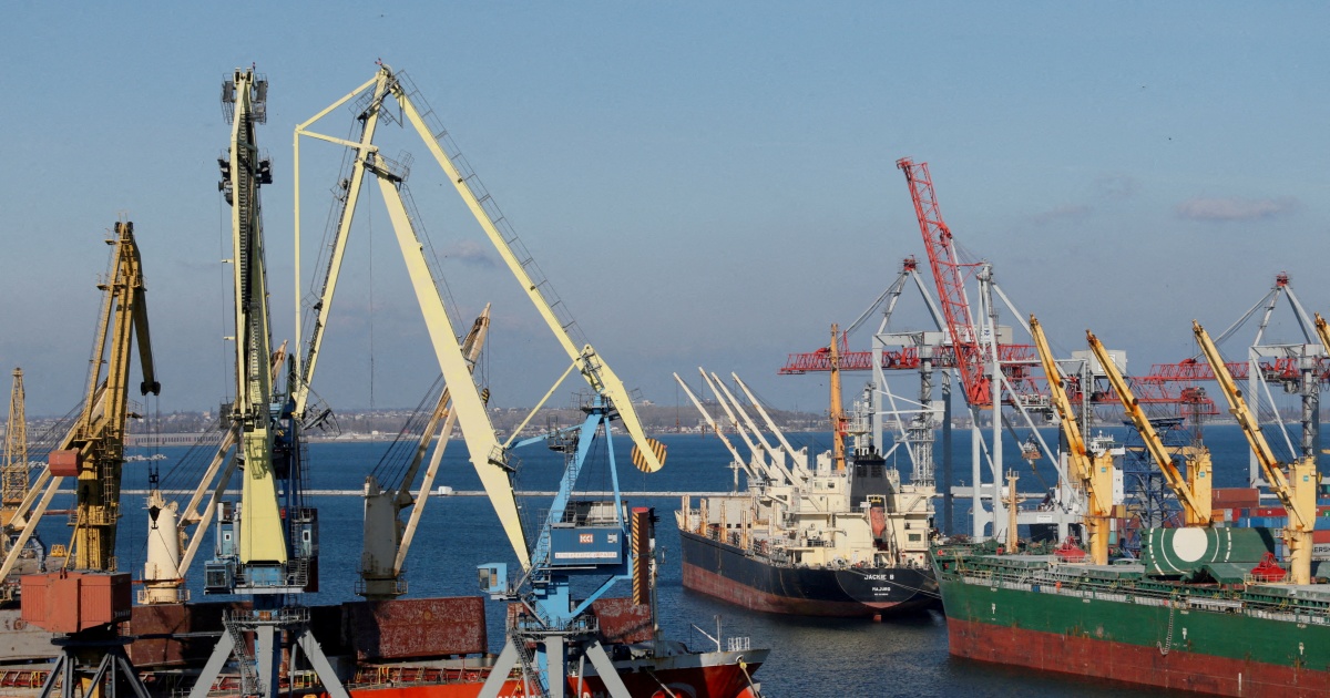 Russia says opening Ukraine ports would need review of sanctions