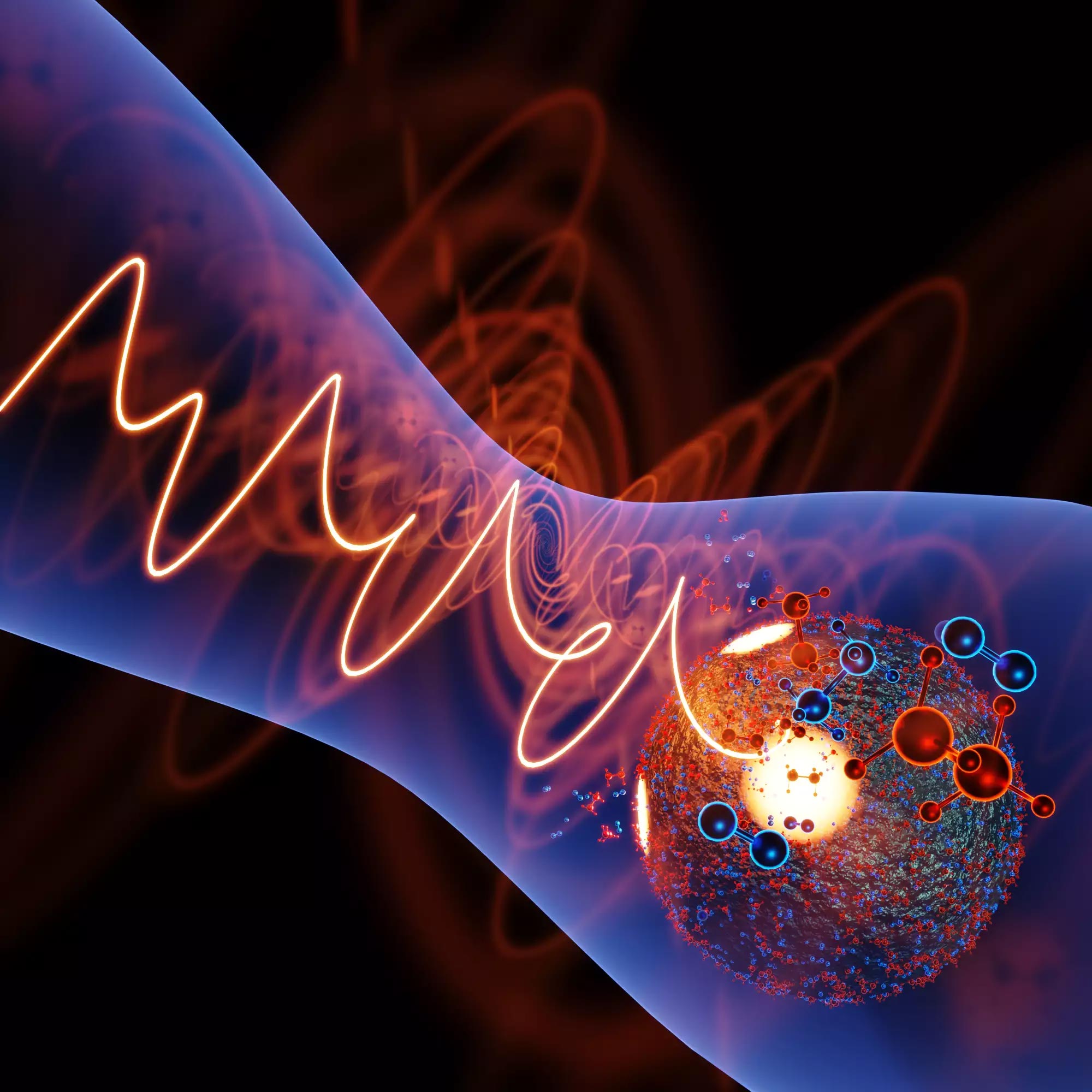 Physicists Regulate Reactions With Laser Gentle on the Nanoscale