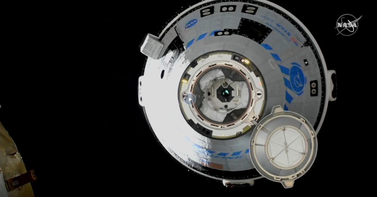 Boeing docks Starliner capsule to ISS for the first time