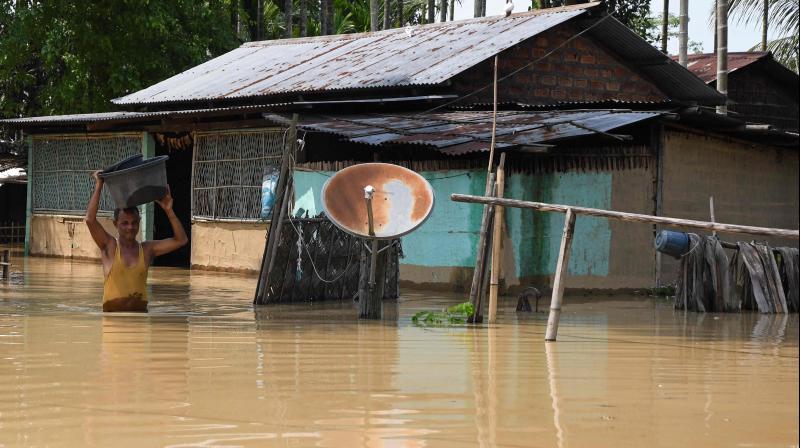 Assam flood: Six more die, 7.2 lakh of us affected