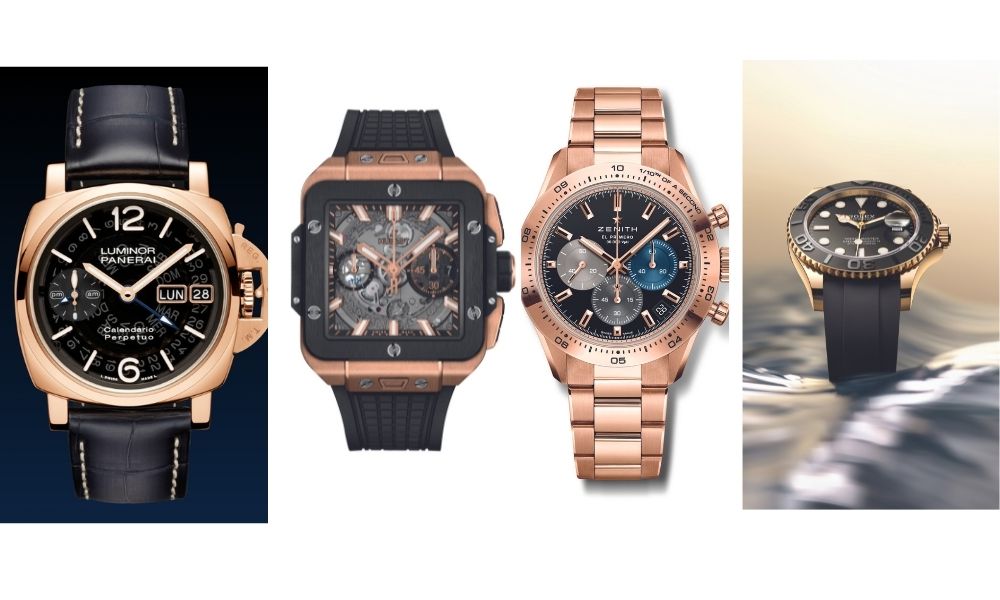 Pattern Alert: 4 Spectacular Unlit and Gold Watches To Verify Out