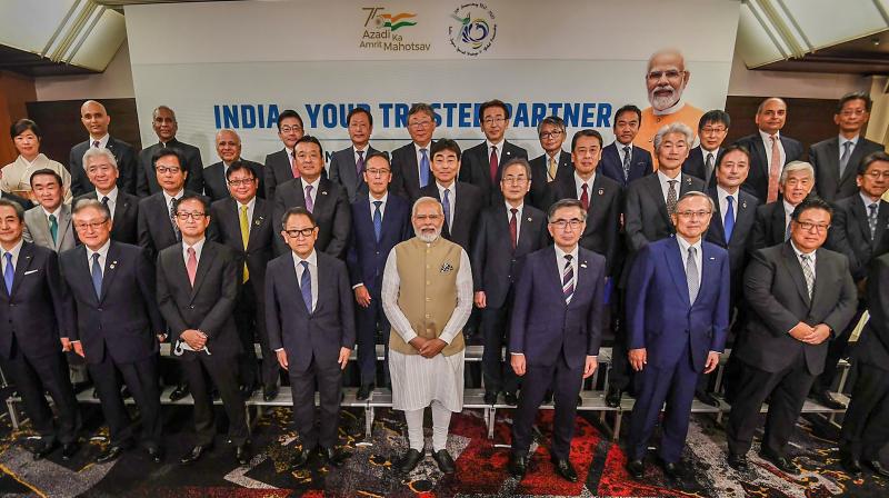 Japan a pure companion: PM Modi