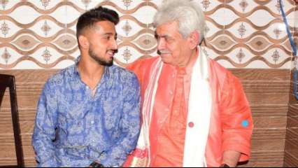 Lt. Governor of J&Ok Manoj Sinha meets Umran Malik, promised better cricketing products and companies for him within the allege