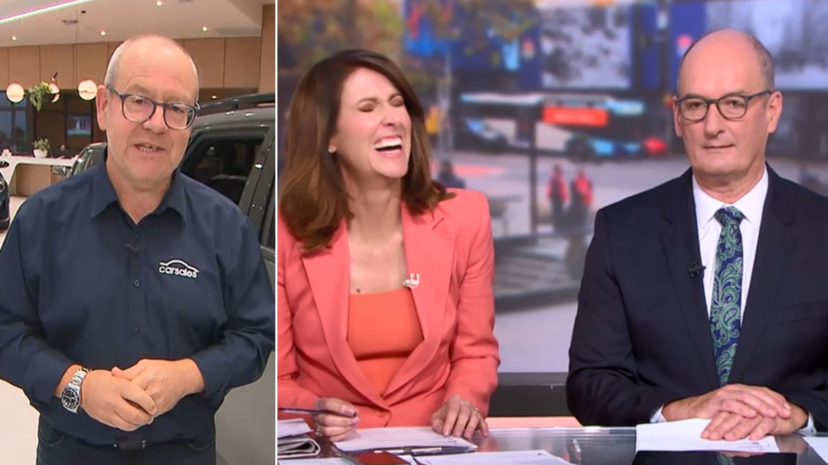 Humorous moment visitor sledges Kochie over his wage LIVE on Destroy of day