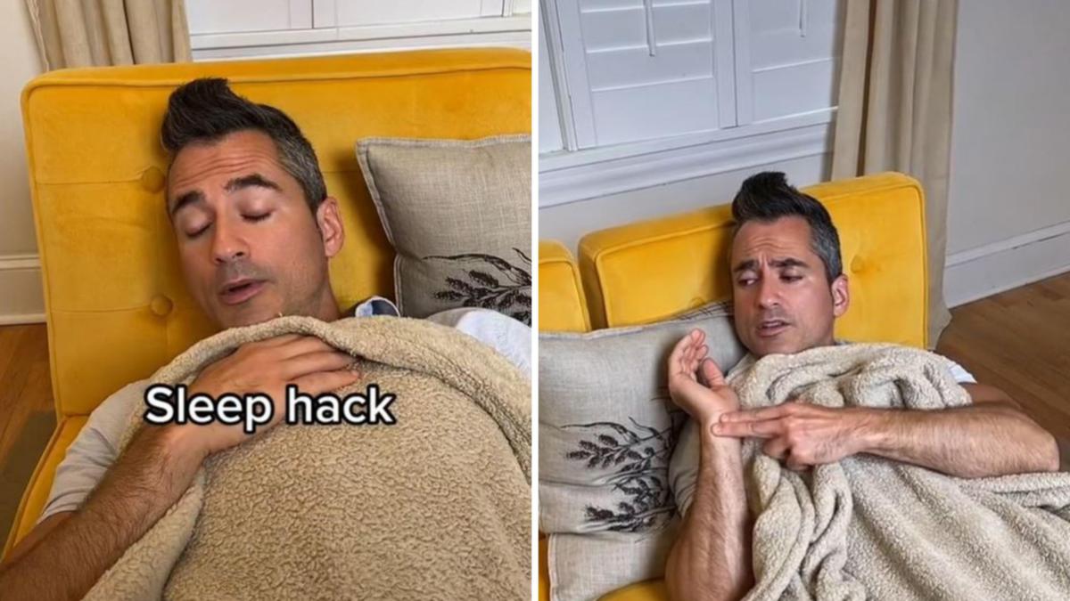 Feeling drained? The easy rub down trick that can help you dash to sleep in only two minutes