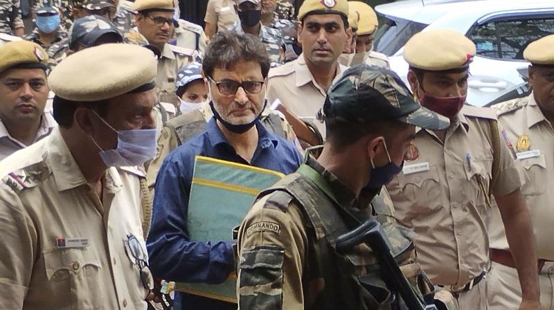 Yasin Malik in a separate cell at Tihar jail below heavy safety