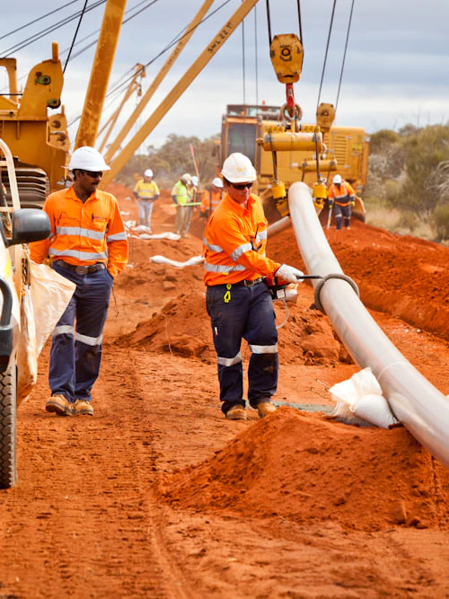 Work begins on $460 million gas pipeline in outback Western Australia