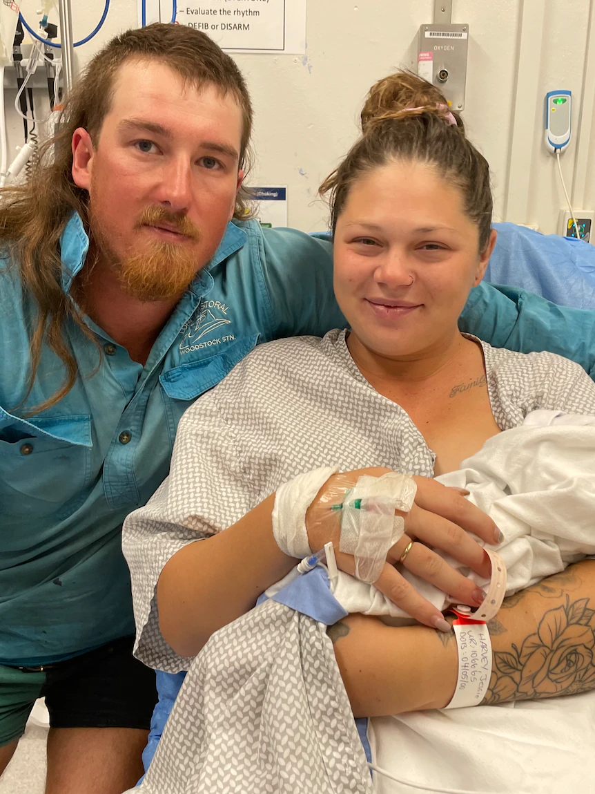 Mum’s pleasure as outback town welcomes first cramped one birth in 15 years