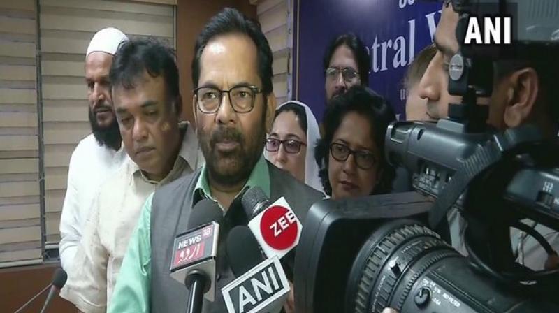 Buzz in BJP over Naqvi’s exclusion from Rajya Sabha list