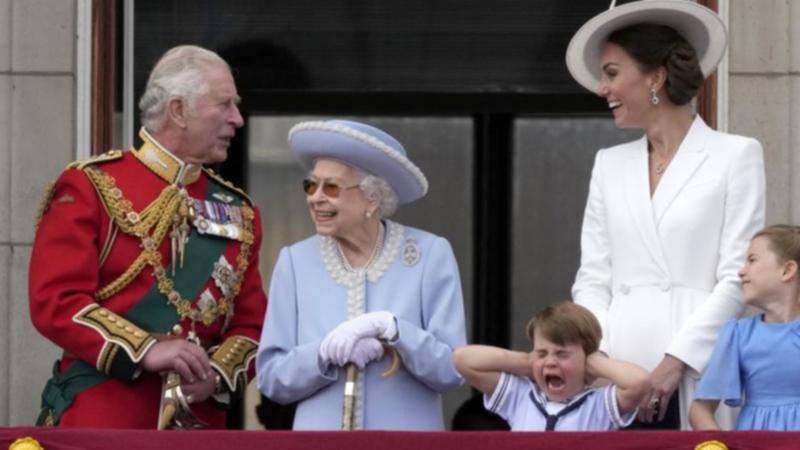 Queen rests and watches Jubilee on TV