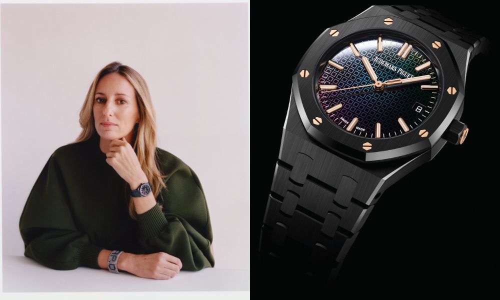 Carolina Bucci and Audemars Piguet Sign 50 Years Of The Royal Oak