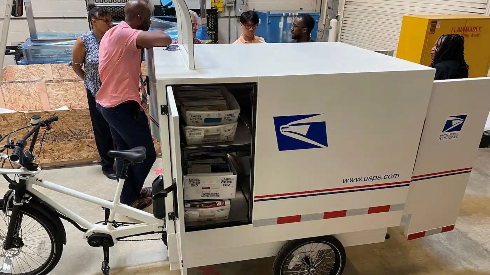 USPS Will also Raise Mail in an Electrical Tricycle