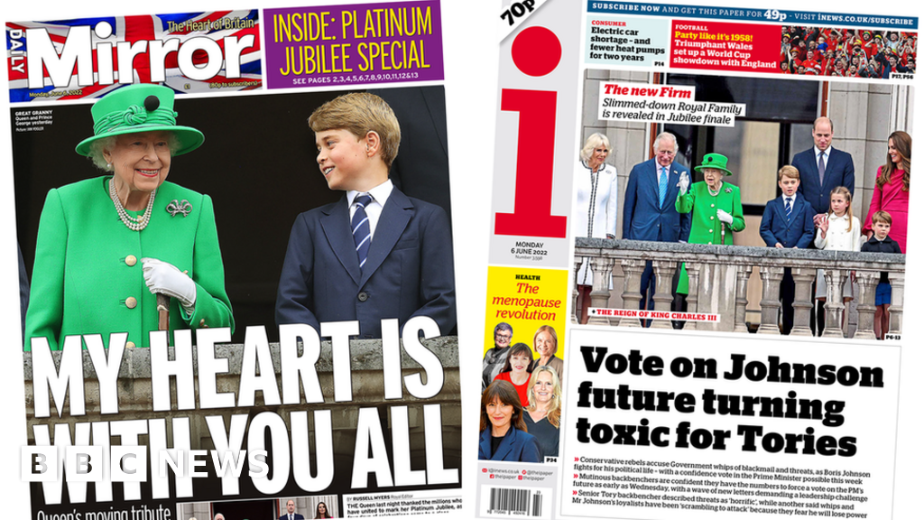 The Papers: ‘My heart is with you’, and PM ‘toxic for Tories’