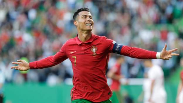 Portugal 4-0 Switzerland: Cristiano Ronaldo ratings twice as hosts pass top of Worldwide locations League crew