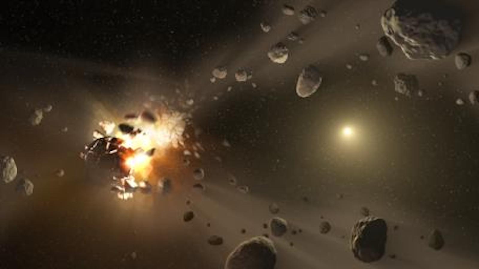 Iron meteorites inform millions of years of chaos in early describe voltaic system