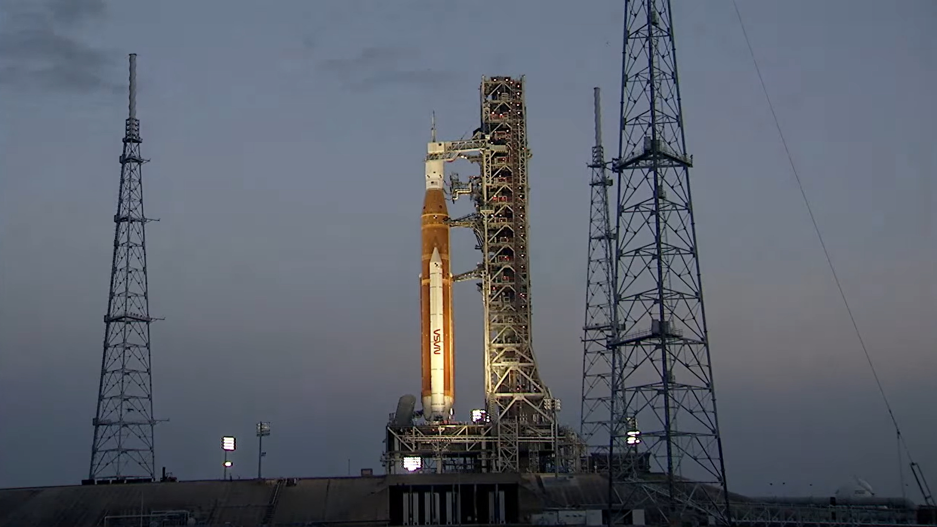 The contrivance in which to secret agent NASA’s Artemis 1 moon rocket on the originate pad stay online
