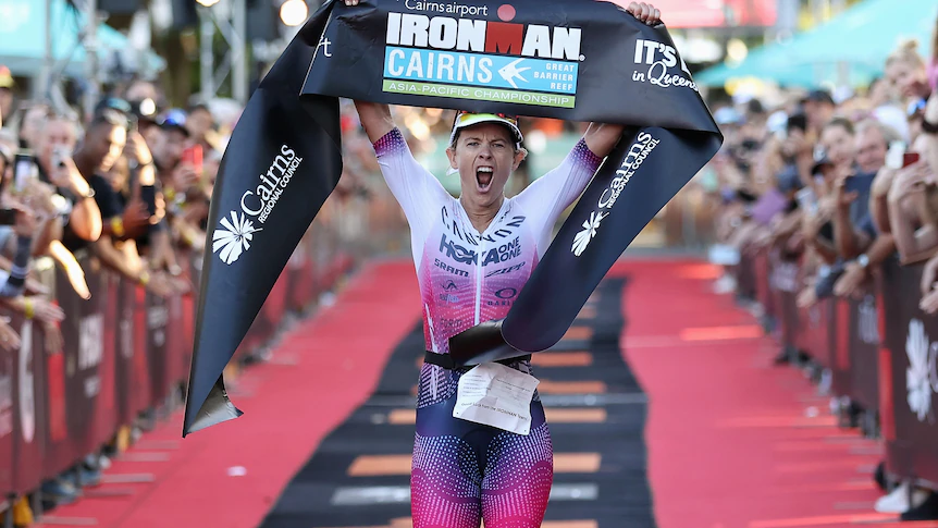 Sarah Crowley wins Cairns Ironman as she builds against Hawaii triathlon world championships – ABC News