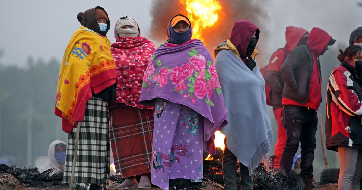 Indigenous protesters block roads in Ecuador over rising charges