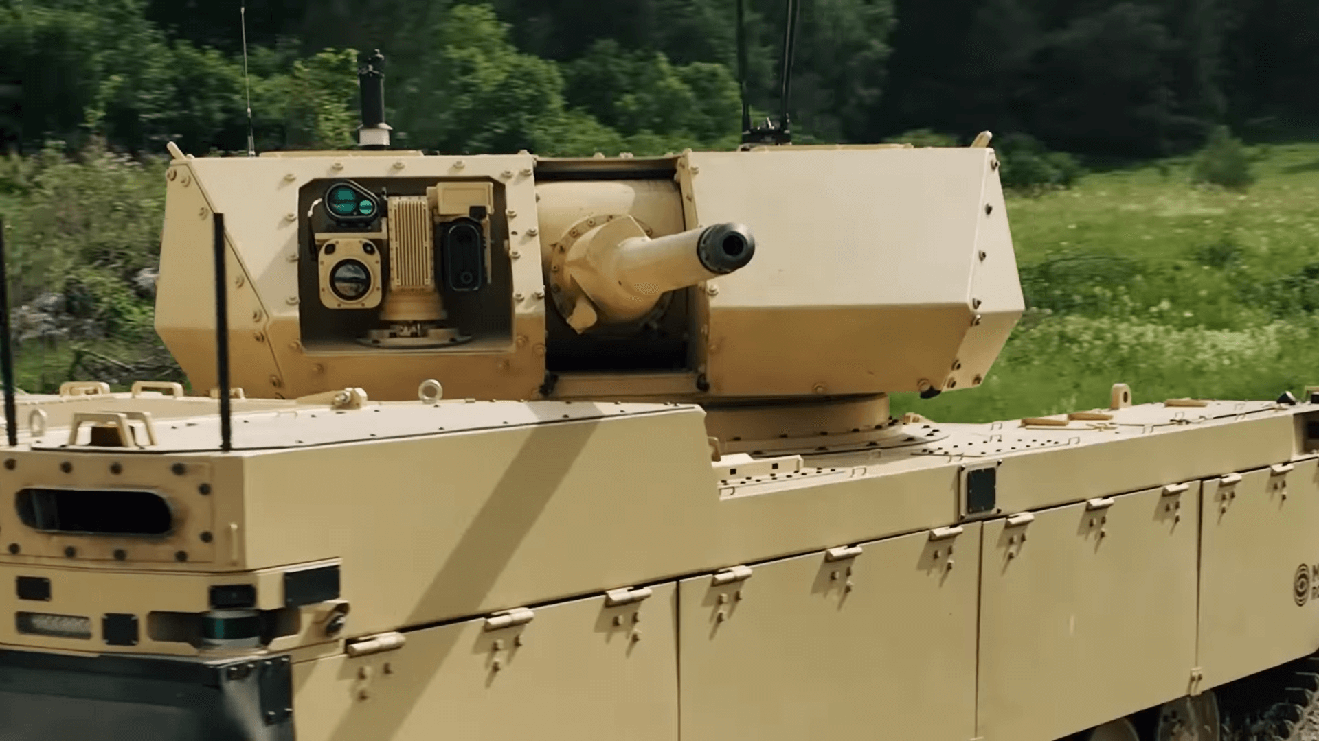Horrible video exhibits autonomous robot tank blowing up vehicles remotely