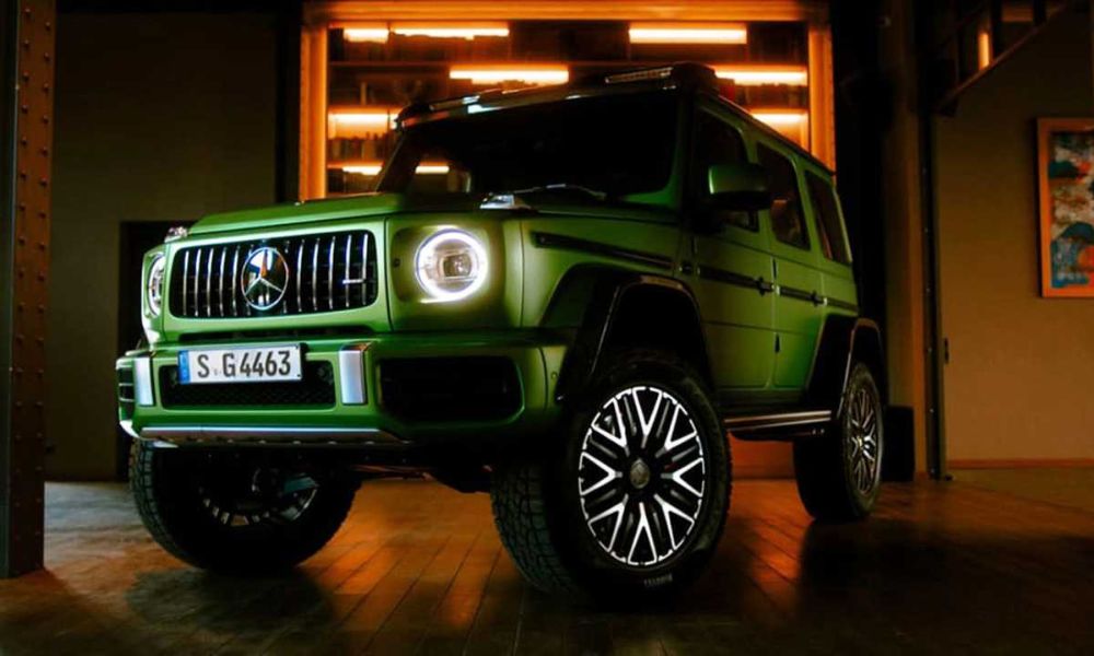 Mercedes-Benz United statesThe Off-Roading Ante Of Its G-Wagen