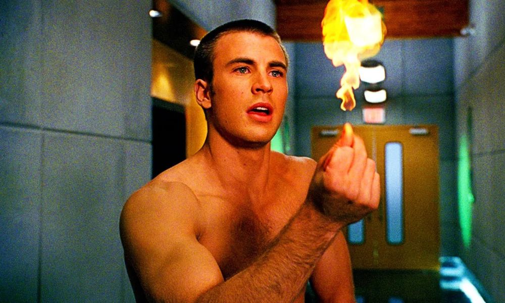 Chris Evans Talks Reviving The Human Torch Over Captain The United States