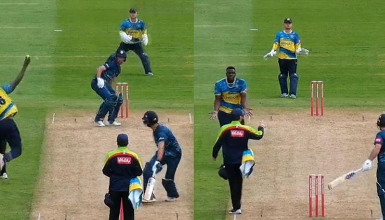 WATCH: Carlos Braithwaite’s ‘no longer ultimate’ fielding prices him 5 penalty runs in T20 Blast