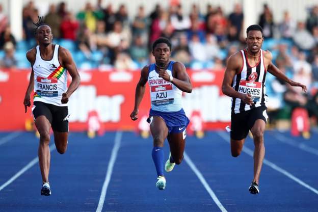 UK Athletics Championships: Jeremiah Azu and Daryll Neita resolve 100m gold