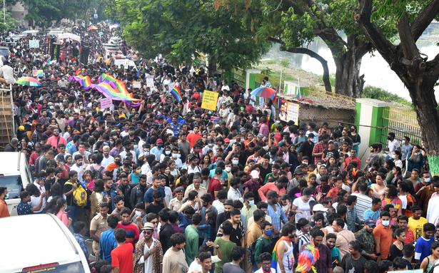 Hundreds purchase half in rainbow satisfaction stroll in city