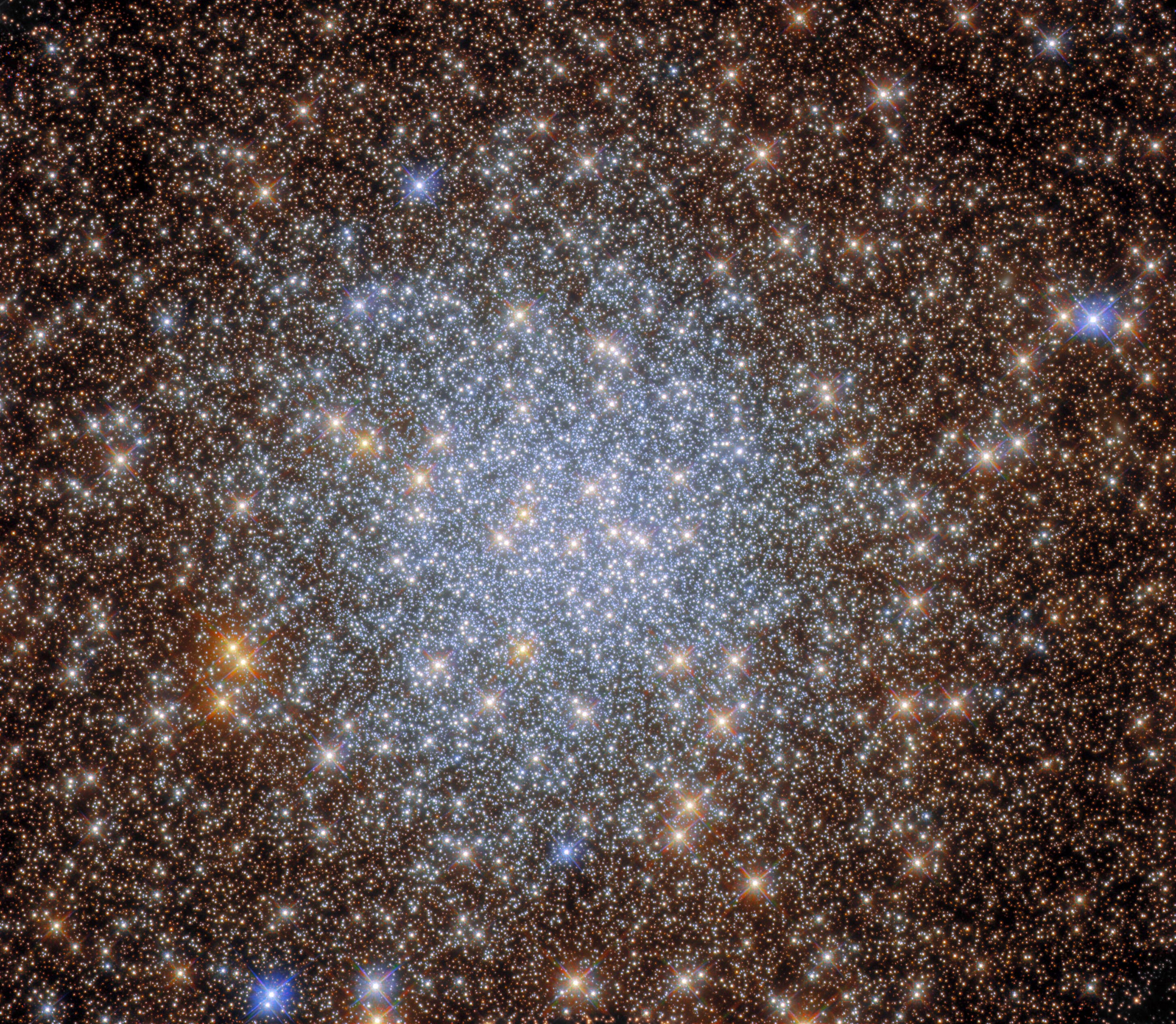 Hubble Captures a Glittering Hoard in an Broad Like Trove