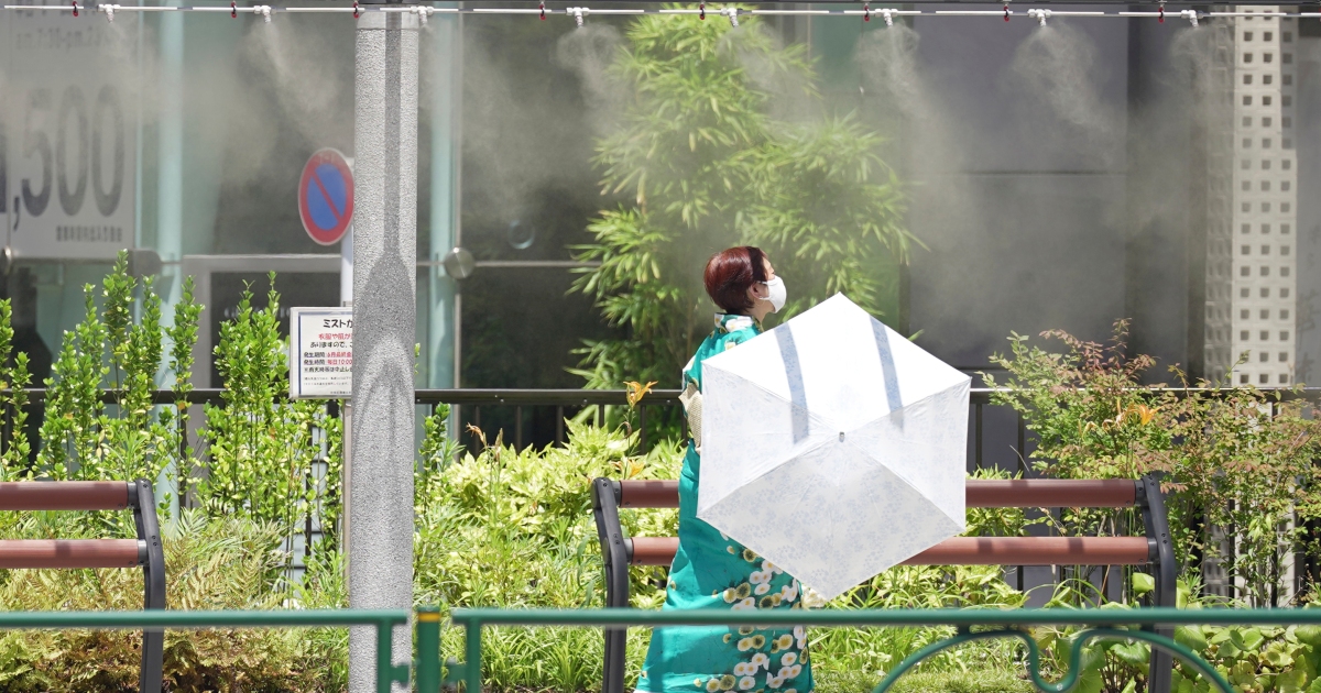 Japan: Tokyo swelters amid worst June heatwave since 1875