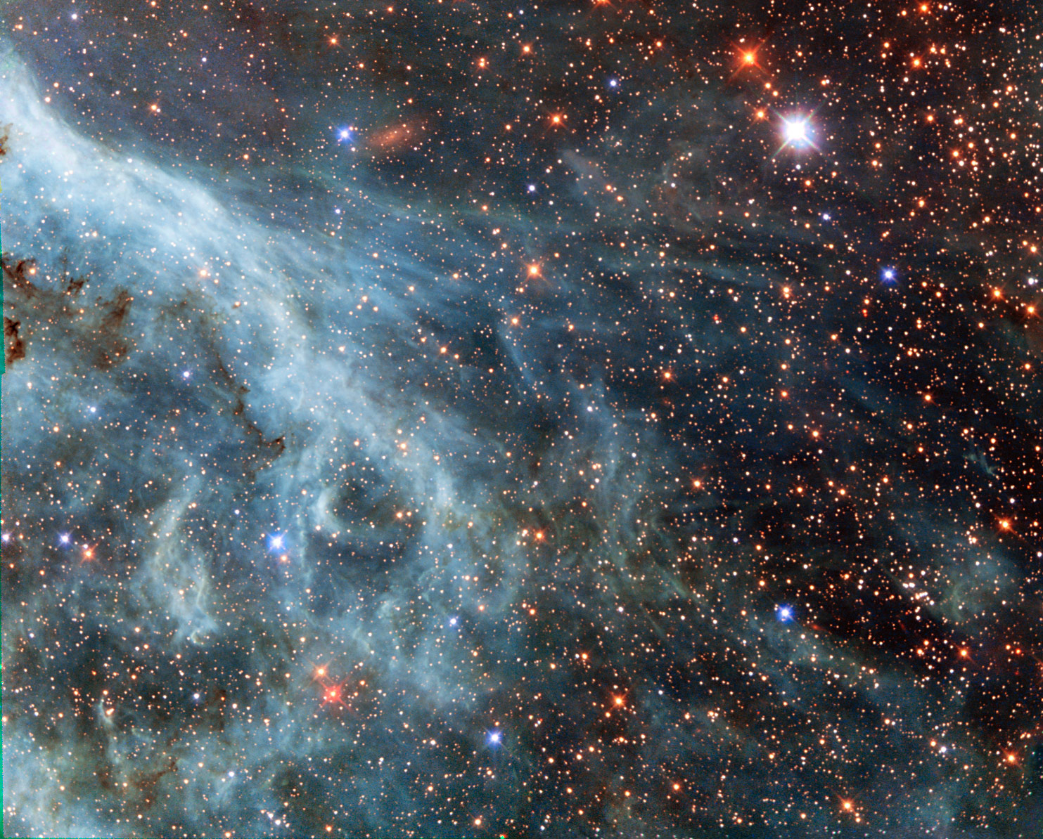 Hubble Spots Turquoise Seas within the Gigantic Magellanic Cloud