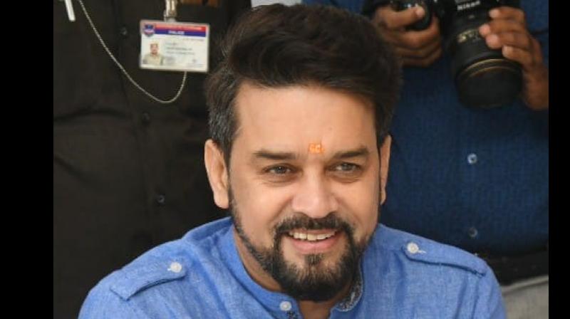 Congress teach of being inactive led to Udaipur fracture: Anurag Thakur