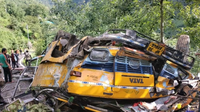 16, including college students, killed as bus falls into gorge in Himachal Pradesh’s Kullu