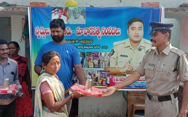 A policeman from Andhra Pradesh going the additional mile to present back to society