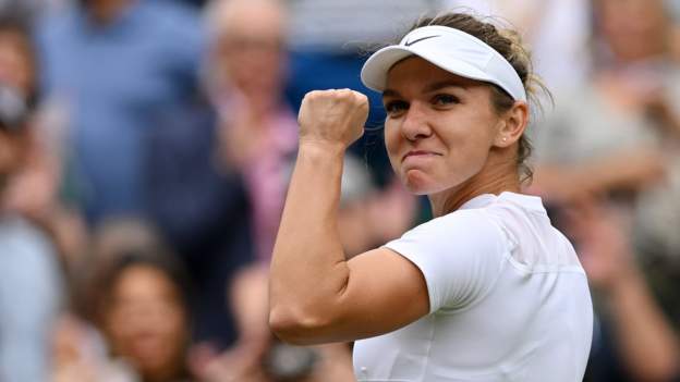 Wimbledon: Simona Halep beats Amanda Anisimova to realize semi-finals