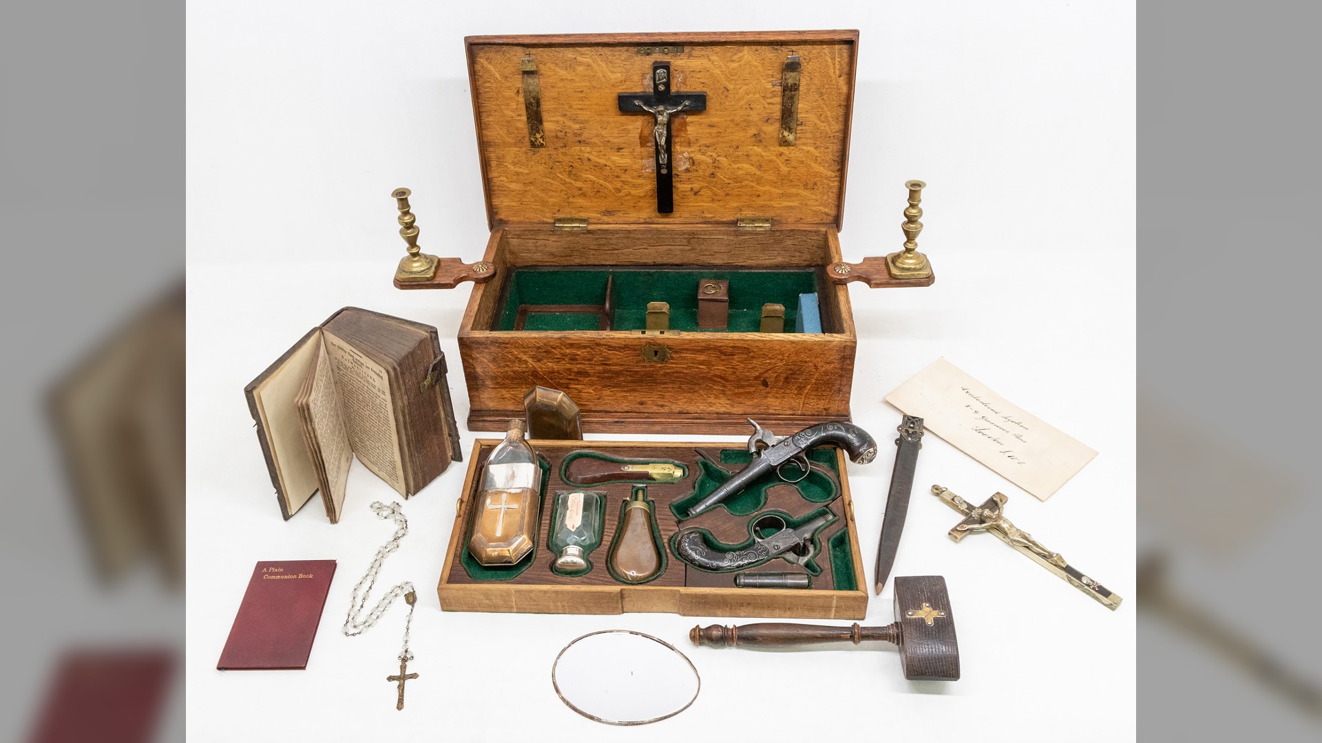 Mysterious ‘vampire-slayer kit’ sells at auction for $15,600