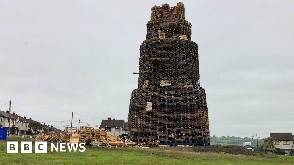 Man dies after tumble from bonfire