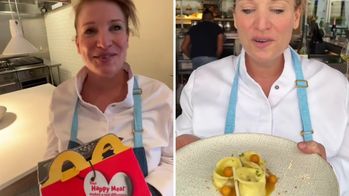 Chef leaves TikTok ‘raging’ after turning McDonald’s meal into admire pasta dish