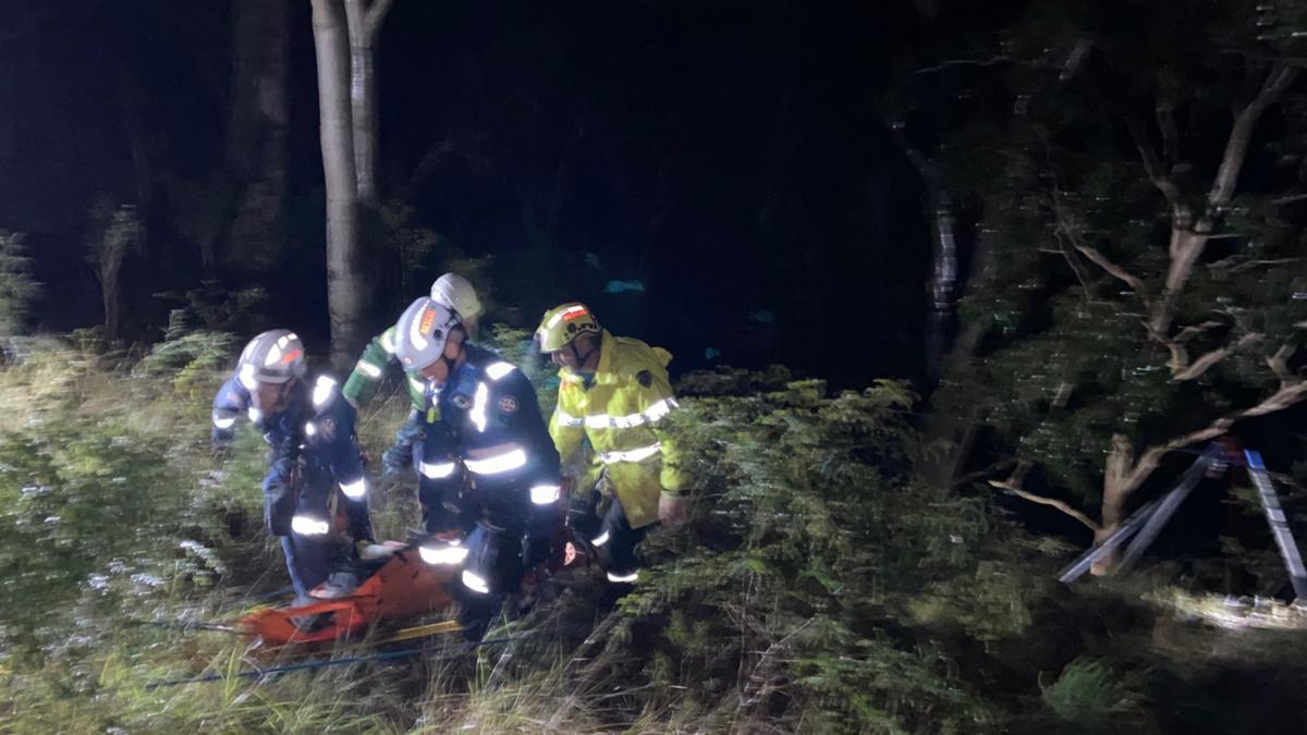 Gaze: Dramatic rescue of stripling boy tangled in tree after plunging from cliff