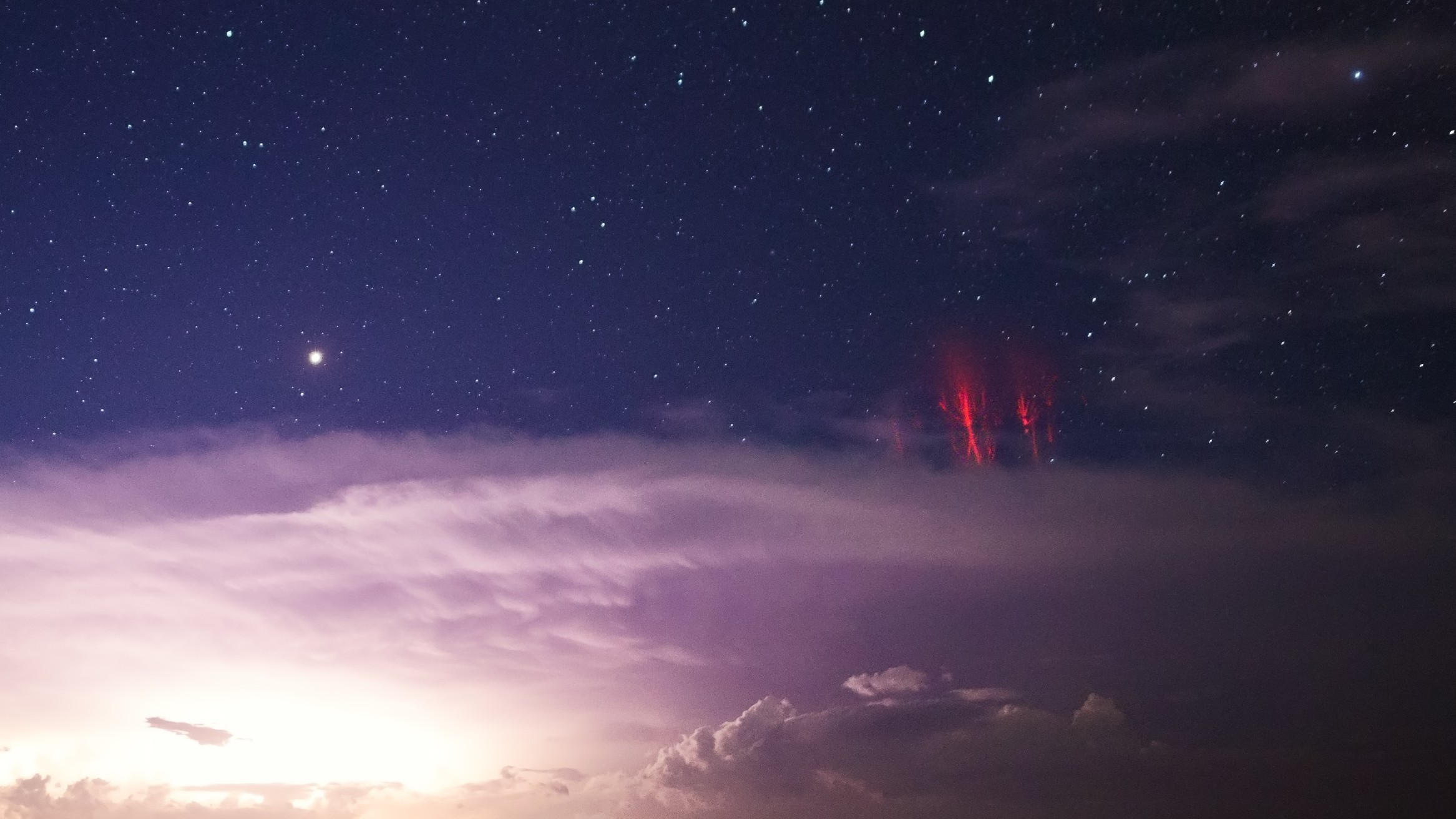 Red lightning: The electrifying climate phenomenon explained