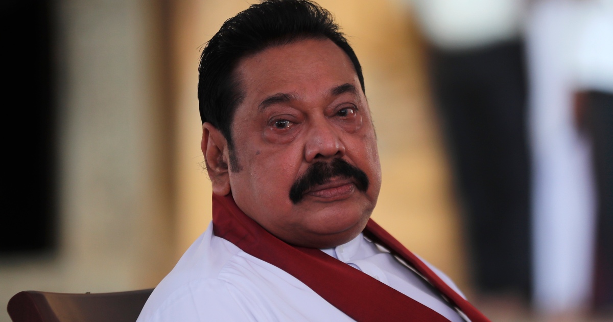 Ex-chief Mahinda Rajapaksa is now not going to fly Sri Lanka: High aide