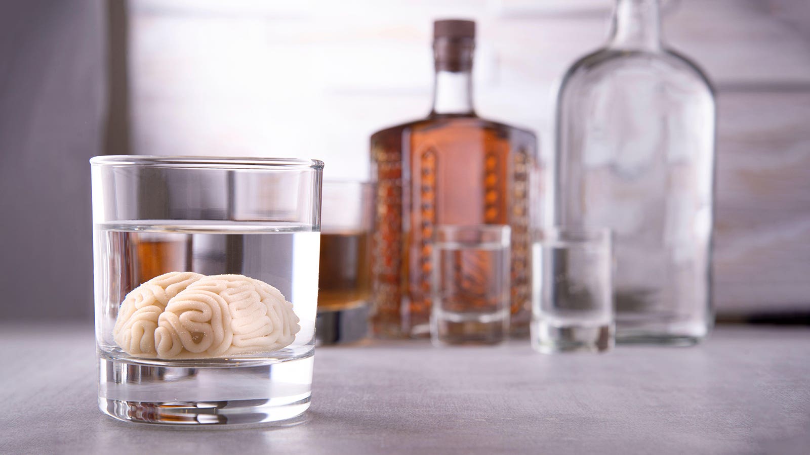 Exact 4 Drinks a Week Tied to Brain Adjustments