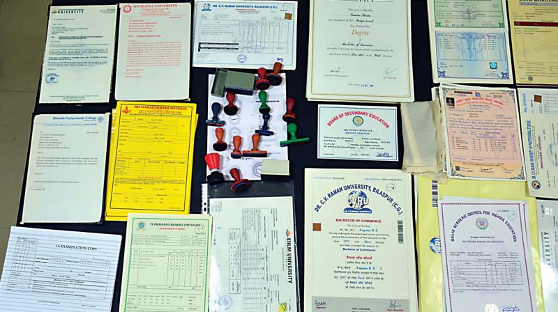Hyderabad: 3 more on the whisk in false certificates case