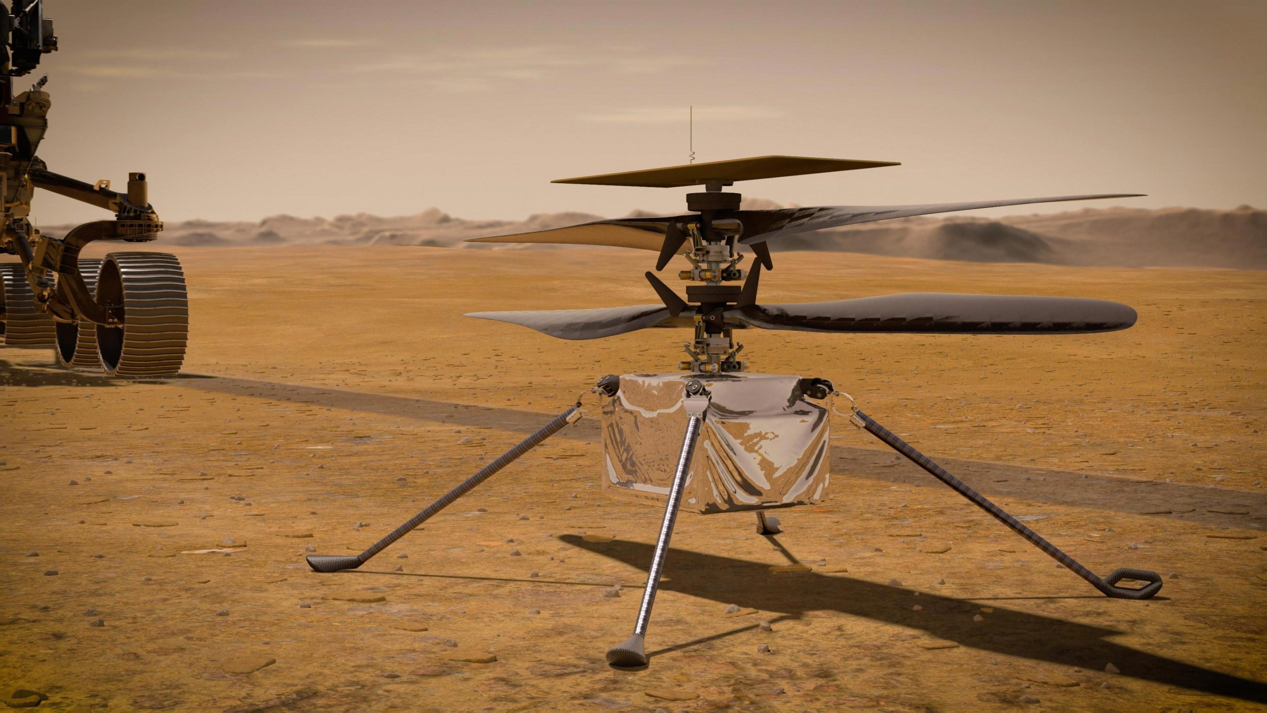 NASA’s Ingenuity Mars Helicopter Goes on Shuttle