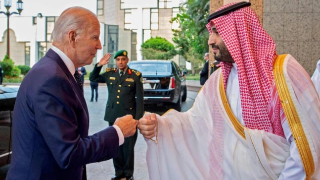 ‘Blood to your fingers’: Biden’s fist bump with Saudi prince angers murdered US journo’s fiancée