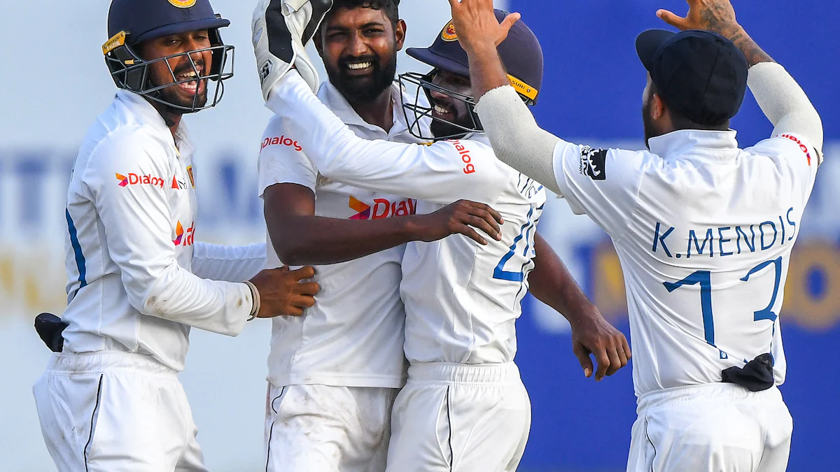 Sri Lanka’s Prabath Jayasuriya Enters Elite List With 5-For Against Pakistan in Galle Test