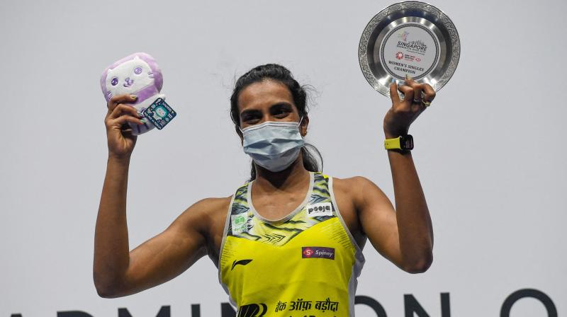 Sindhu clinches Singapore Open title, her third trophy of 2022