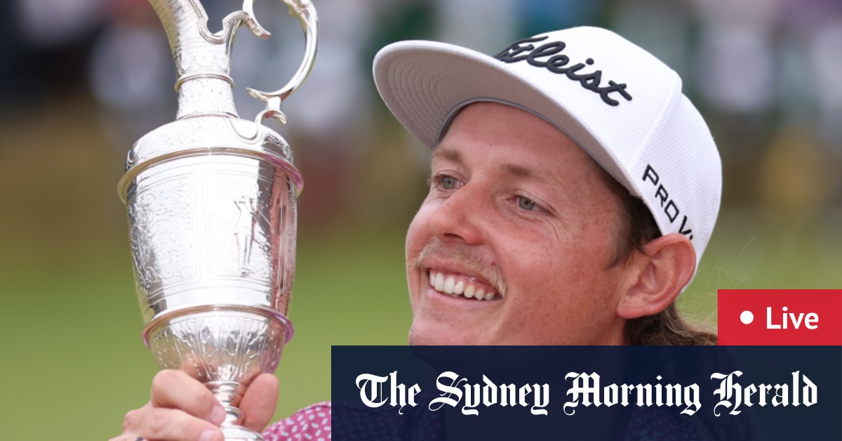 Australia news LIVE: Cameron Smith wins 2022 British Open; rising hobby charges to trace taxpayers an further $13m – Sydney Morning Herald